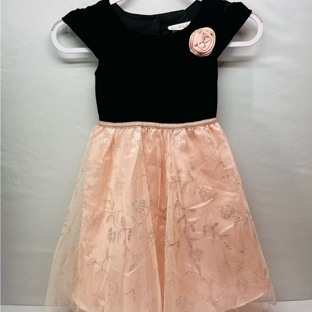 Jona Michelle Black and‎ Pink glittery Dress